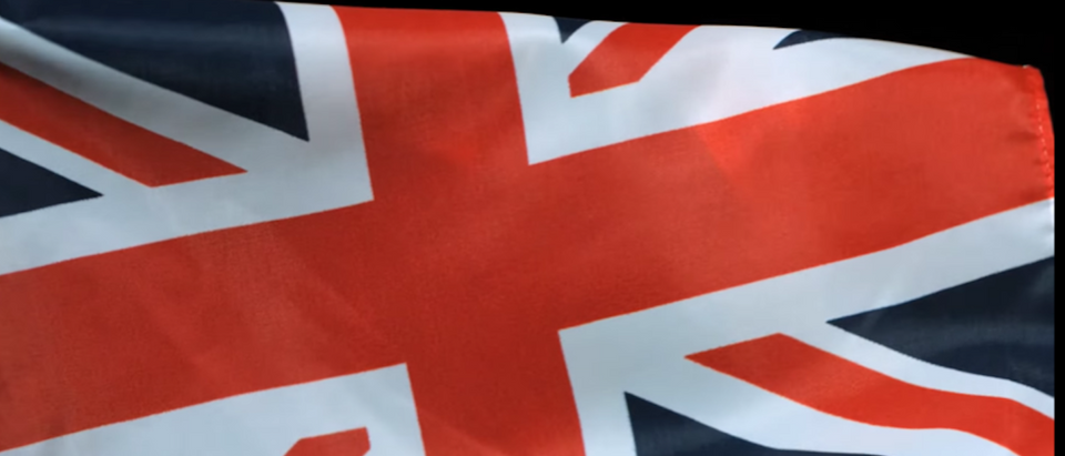 British Union Jack Flag (Epic Slow Mo You Tube/ Video Screen Capture)