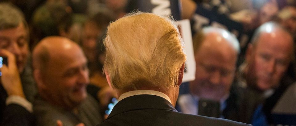 Trump back Getty Images/Scott Eisen