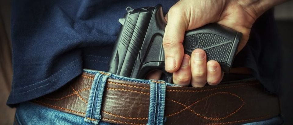 Concealed handgun (Shutterstock)