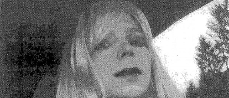 U.S. Army handout photo shows Private First Class Manning convicted of handing state secrets to WikiLeaks dressed as a woman
