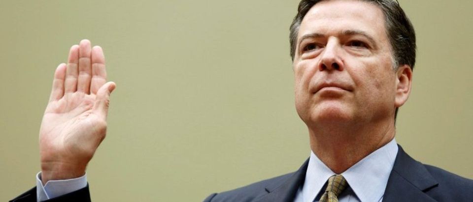 FBI Director Comey sworn in before House Oversight and Government Reform Committee in Washington