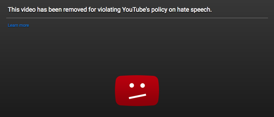 Anti-Sharia Video Pulled From YouTube Due To 'Hate Speech' Rules