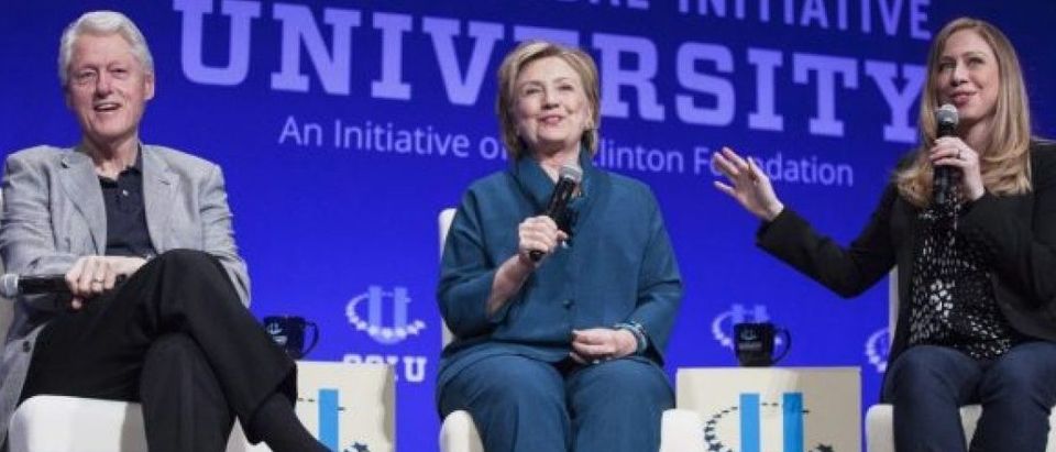 Clintons Give 96% Of Charitable Contributions to Their Own Foundation