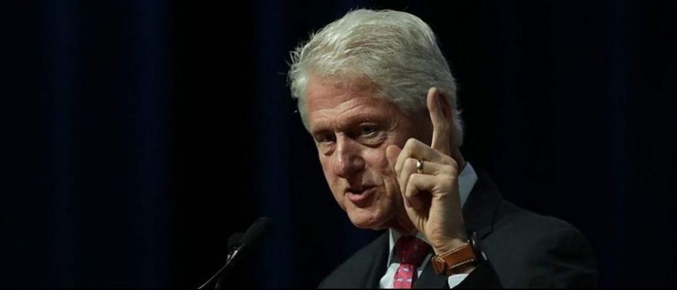 Bill Clinton speaks on behalf of his wife and Democratic presidential nominee Hillary Clinton (Getty Images)