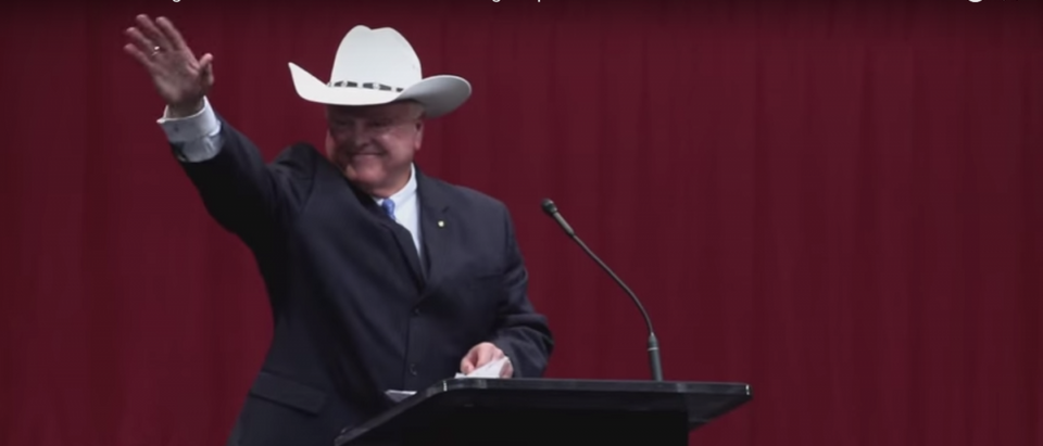 Sid Miller During Election Night Speech in 2014