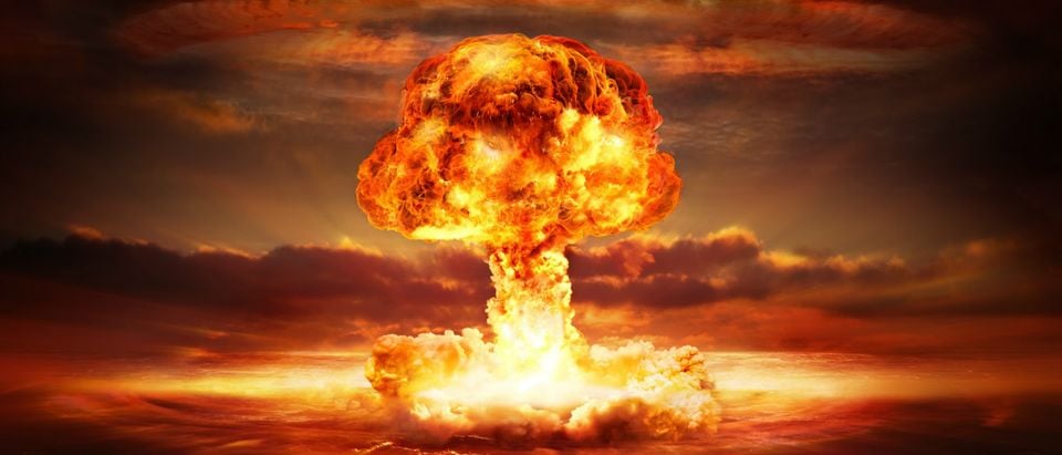 Atomic bomb explosion Shutterstock/Romolo Tavani