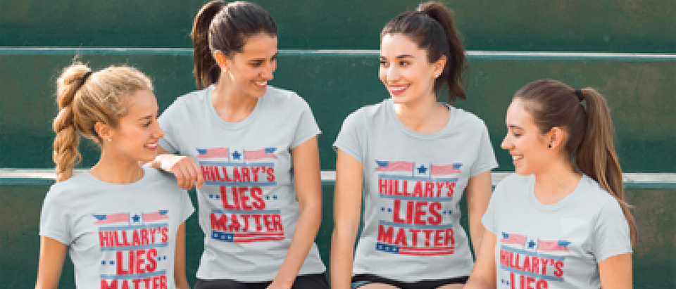 You can assist in the fight against the liberal monopoly on media by getting one of these shirts (Placeit)
