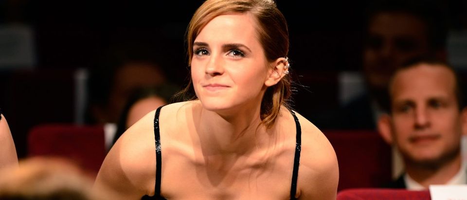 Actress Emma Watson attends 'The Bling Ring' premiere during The 66th Annual Cannes Film Festival at the Palais des Festivals on May 16, 2013 in Cannes, France