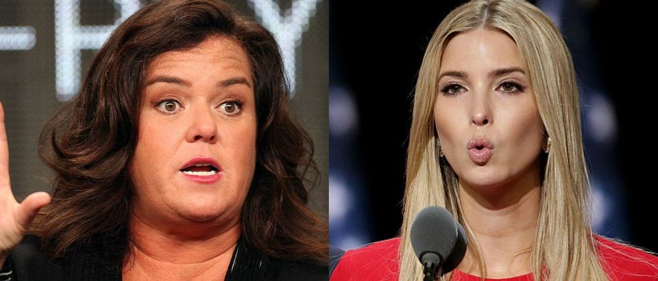 Ivanka Trump and Rosie O'Donnell