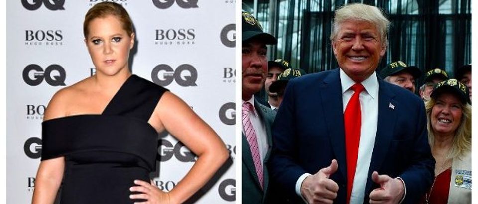 Amy Schumer, Donald Trump (Getty Images)