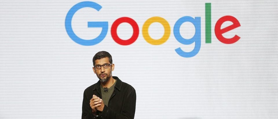 Google CEO Sundar Pichai speaks during the presentation of new Google hardware in San Francisco, California, October 4, 2016. REUTERS/Beck Diefenbach