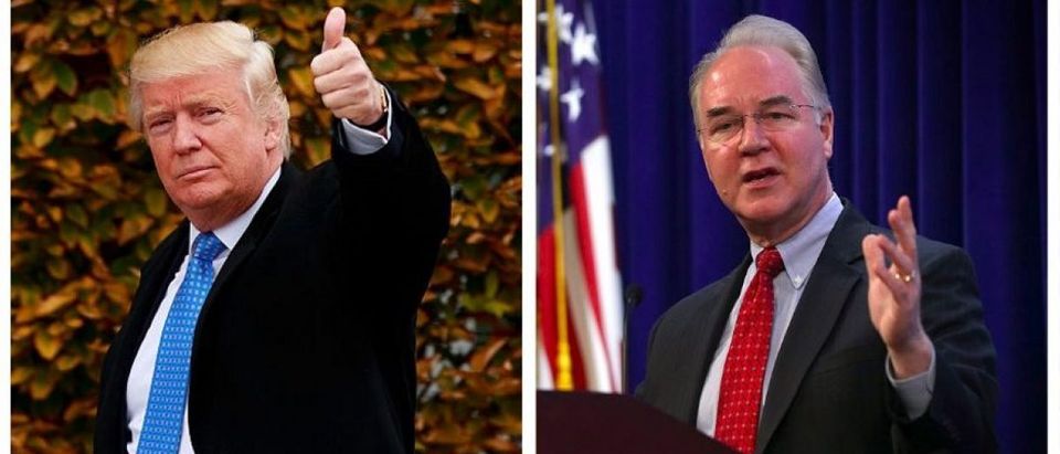 Donald Trump, Tom Price (Getty Images)