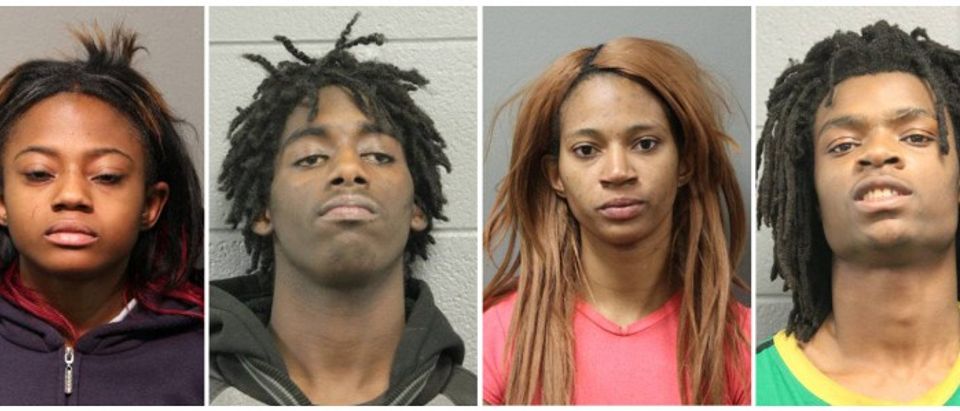 Four people charged with felonies in Chicago Police Department photos