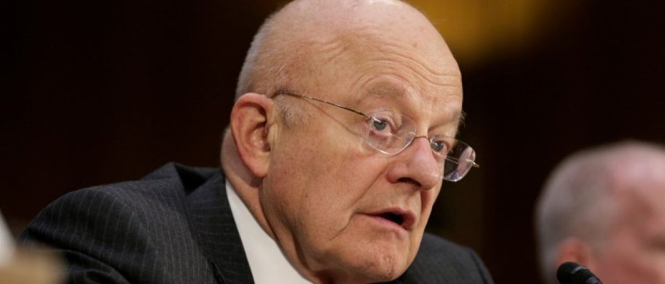 Director of National Intelligence James Clapper testifies to the Senate Select Committee on Intelligence hearing on “Russia’s intelligence activities" on Capitol Hill in Washington