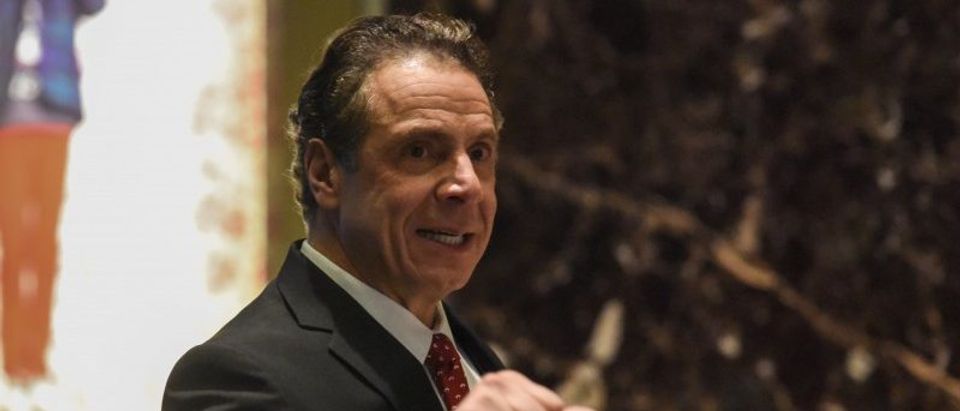 Andrew Cuomo, Governor of New York, arrives at Trump Tower in New York City