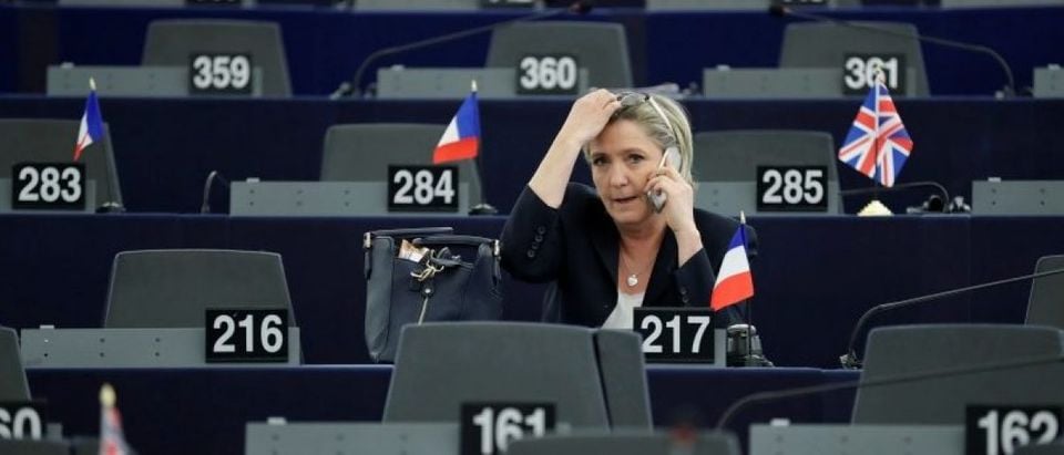 Marine Le Pen, French National Front (FN) political party leader and Member of the European Parliament, attends the election of the new President of the European Parliament in Strasbourg