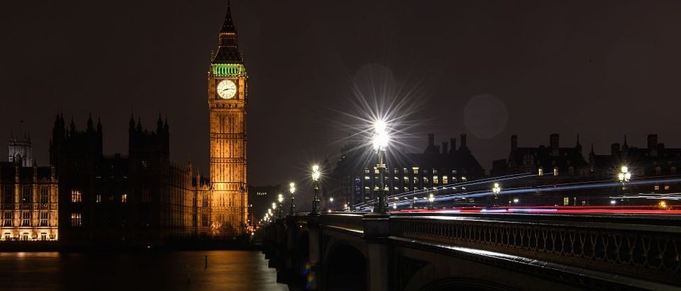 London Landmarks At Night