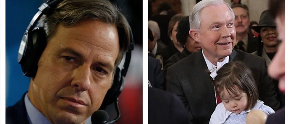 Jake Tapper, Jeff Sessions (Getty Images)