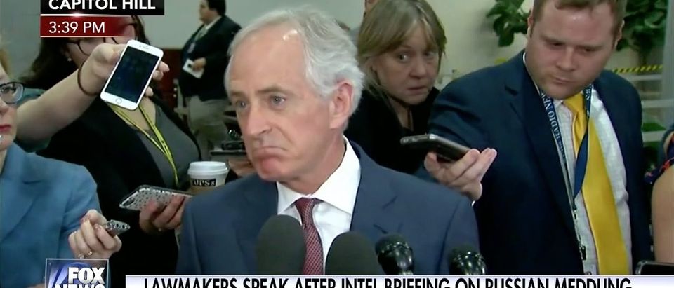 Sen. Bob Corker Is Sick Of Investigating The Russia Hacks, And He Made Sure Press Knows It