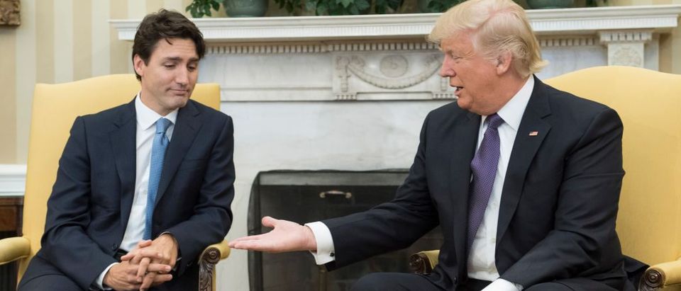 Justin Trudeau, Donald Trump (Getty Images)