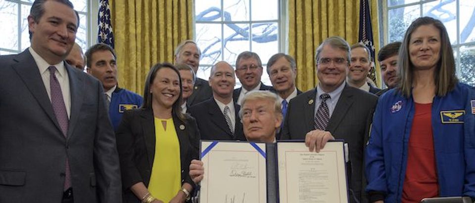 President Trump Signs Bill To Increase Funding To NASA