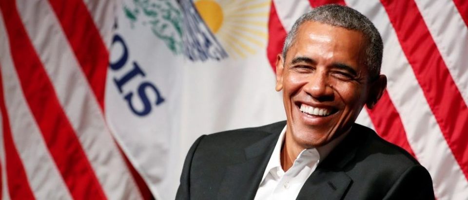 Former U.S. President Barack Obama meets with youth leaders in Chicago