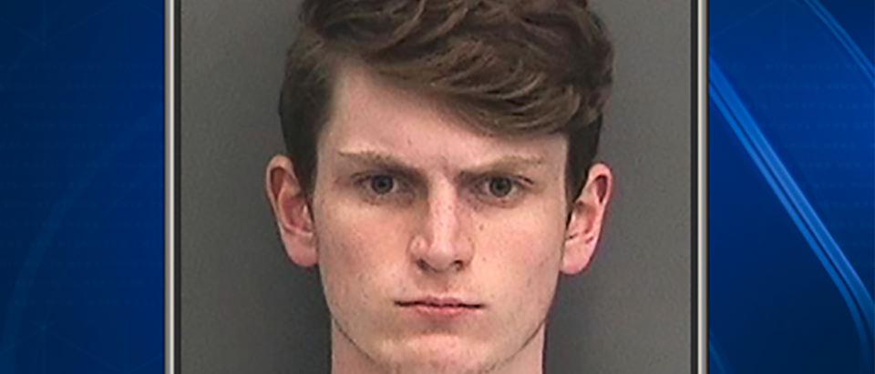 Devon Arthurs, 18, was charged by Tampa police with two counts of first-degree murder for the May 19 shooting deaths of roommates Jeremy Himmelman, 22, and Andrew Oneschuk, 18. (PHOTO: Screenshot via Fox News 13 Tampa)
