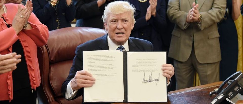 President Trump Signs Aluminum Imports Memorandum At The White House