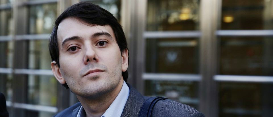 Martin Shkreli, former chief executive officer of Turing Pharmaceuticals and KaloBios Pharmaceuticals Inc: April 26, 2017. REUTERS/Brendan McDermid