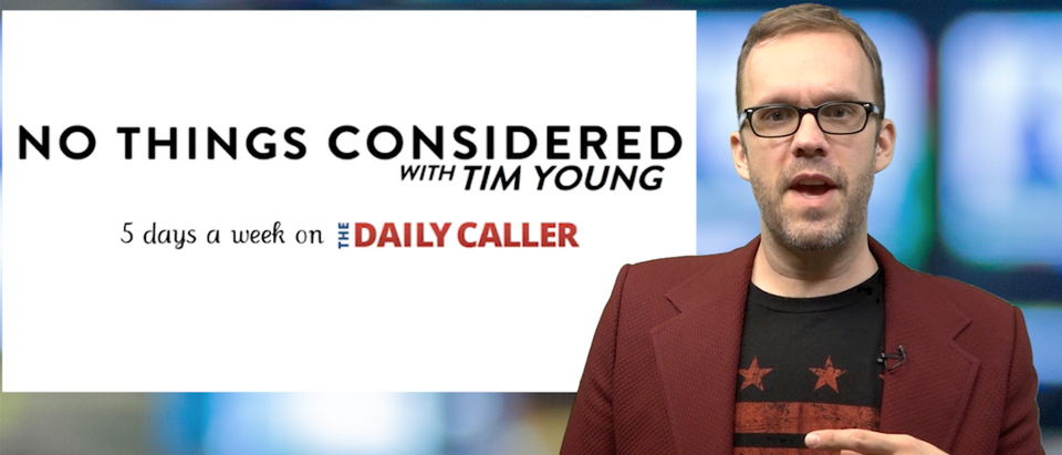 Tim Young No Things Face (Screenshot/No Things Considered)