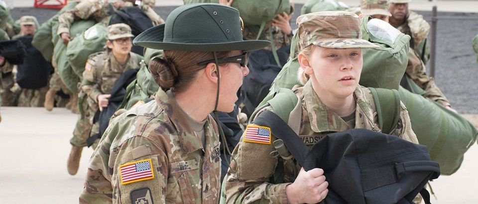 Referred to as “Day Zero” this marks the beginning of the recruit's journey through Basic Combat Training, where she will transition from a civilian to a Soldier.