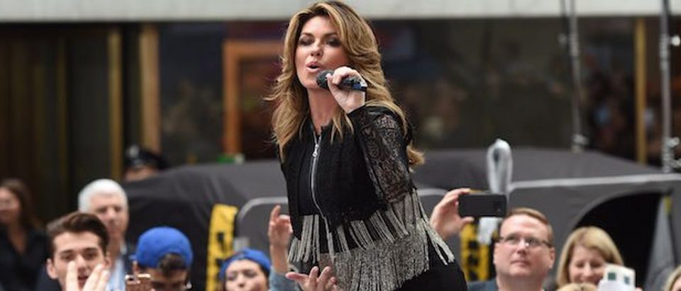 Shania Twain Performs On NBC's "Today"
