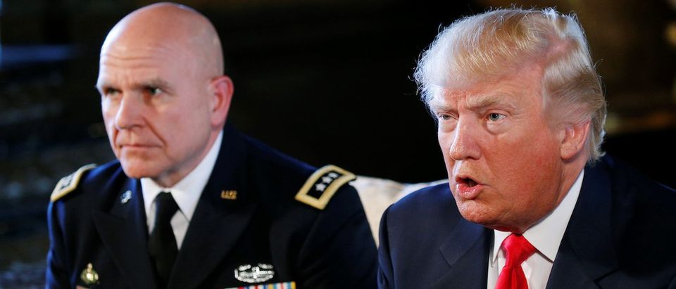 U.S. President Donald Trump announces his new National Security Adviser Army Lt. Gen. H.R. McMaster (L) at his Mar-a-Lago estate in Palm Beach (Photo: REUTERS/Kevin Lamarque - RTSZJB5)