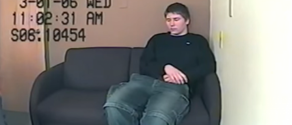 Brendan Dassey is interrogated by police. (YouTube Screenshot/Steven Avery & Brendan Dassey cases)