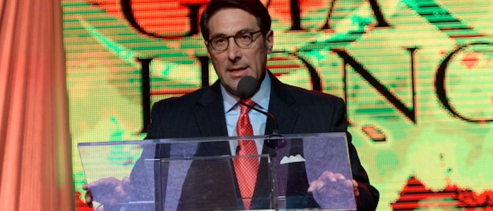 Chief Counsel for the American Center for Law &amp; Justice Jay Sekulow hosts the GMA Honors Celebration and Hall of Fame Induction at the Allen Arena at Lipscomb University on April 29, 2014 in Nashville, Tennessee. (Photo by Rick Diamond/Getty Images for GMA)