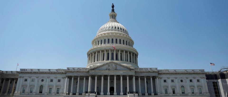 The U.S. Capitol Building is seen
