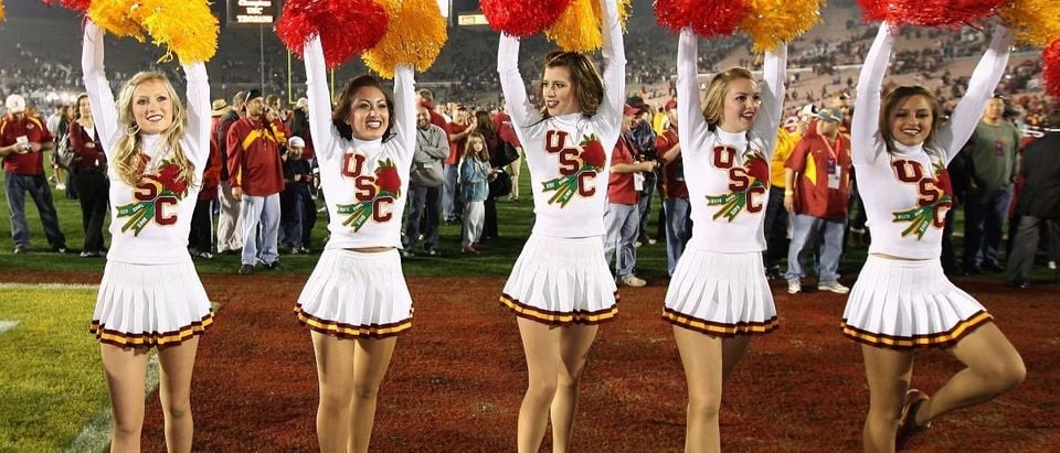 USC song girls Getty Images/Christian Petersen