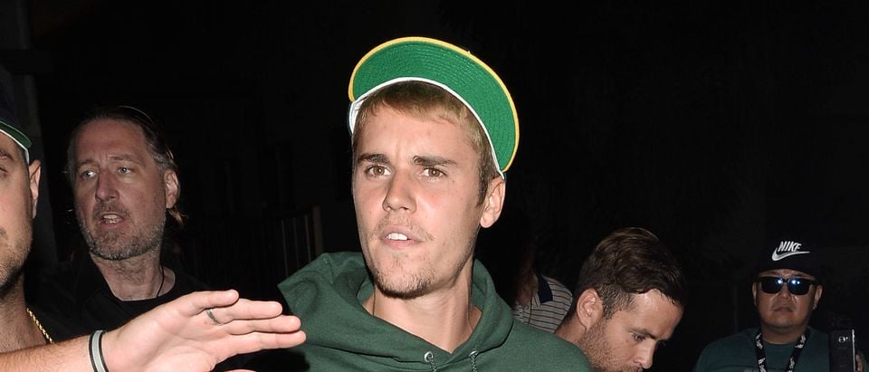 Justin Bieber was involved in a collision with a photographer With His Monster Truck While Leaving a Church Session