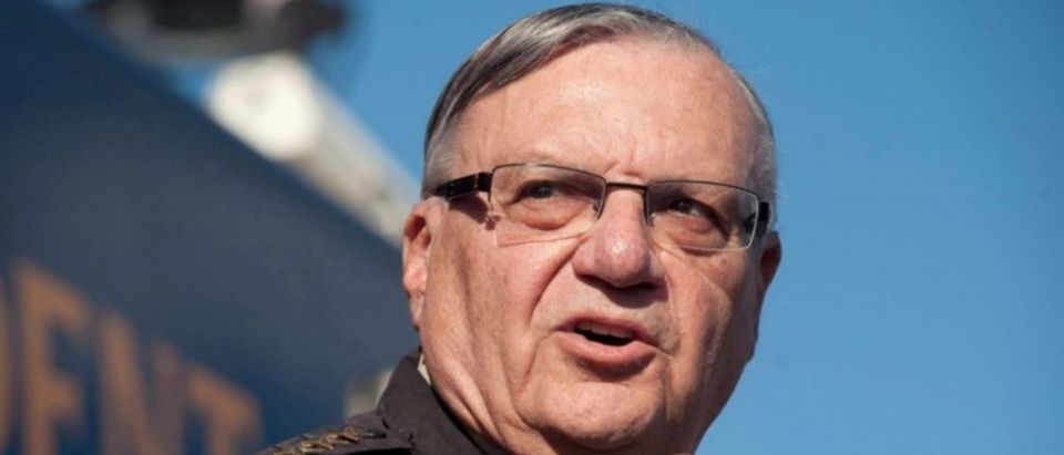 FILE PHOTO: Maricopa County Sheriff Joe Arpaio announces newly launched program aimed at providing security around schools in Anthem, Arizona