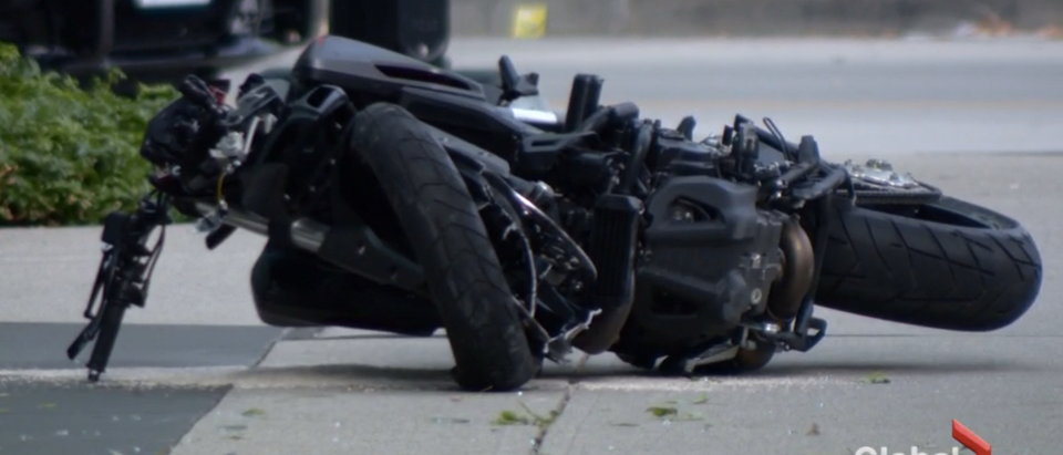 A stunt driver died on the set of 'Deadpool 2' In Vancouver after a motocycle accident (Screenshot/Global News Video)