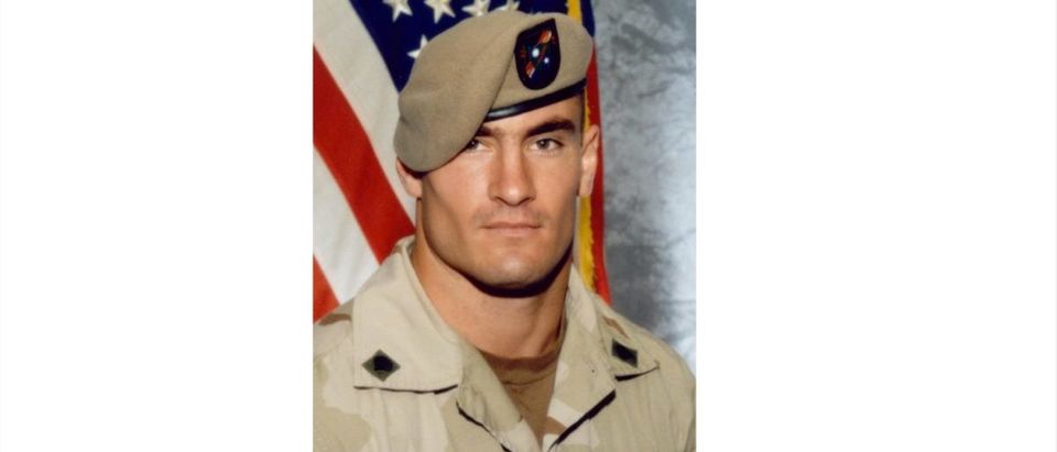 The U.S. Army has opened a new investigation into the circumstances of the April death in Afghanistan of Cpl. Pat Tillman, a former professional football player killed in a "probable" friendly fire incident, officials said on December 6, 2004. The investigation was ordered on November 3 by then-acting Army Secretary Les Brownlee and was prompted by questions raised by Tillman's family about his death in a remote canyon in southeastern Afghanistan, Army officials said. One official said the investigation could trigger criminal charges if any U.S. personnel are deemed culpable in his death. Tillman is pictured in this June 2003 file photograph. FOR EDITORIAL USE ONLY REUTERS/Photography Plus C/O Stealth Media Solutions/Handout SV - RTRZSKL