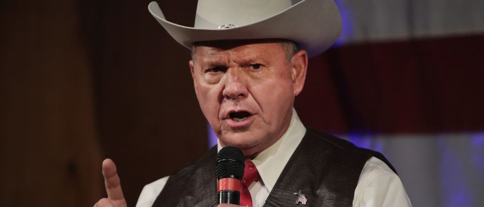 Alabama GOP Senate Candidate Roy Moore Holds Campaign Event In Fairhope, Alabama