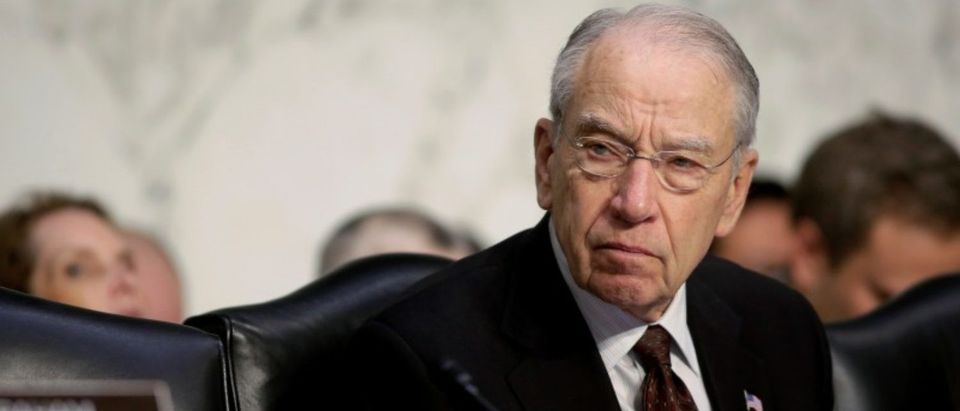 Sessions testifies before a Senate Judiciary oversight hearing in Washington
