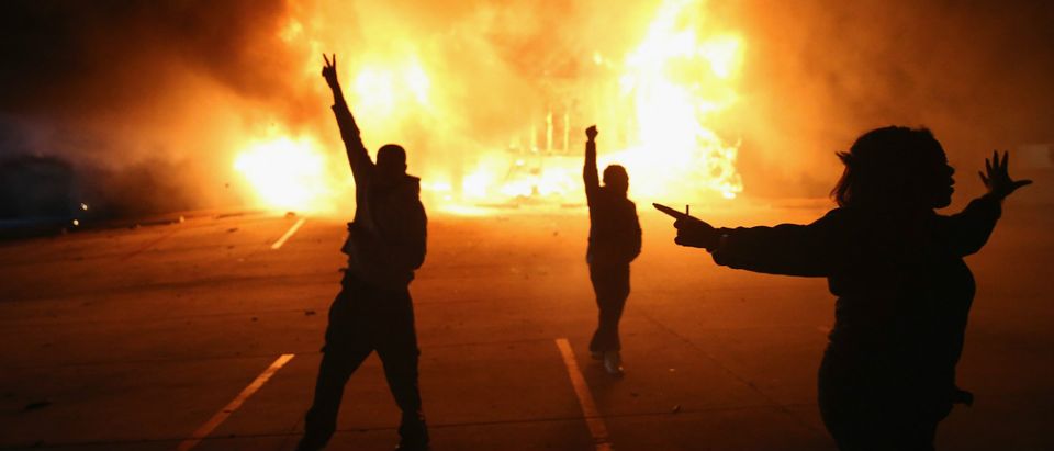 Ferguson riot Getty Images/Scott Olson