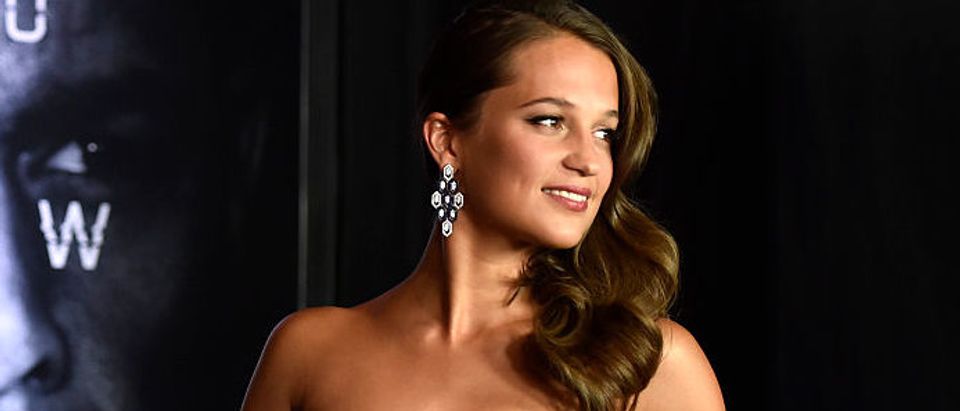 Alicia Vikander looking fabulous for the Premiere of "Jason Bourne" in Las Vegas, Nevada, in July 2016. (Photo/DAVID BECKER/AFP/Getty Images)