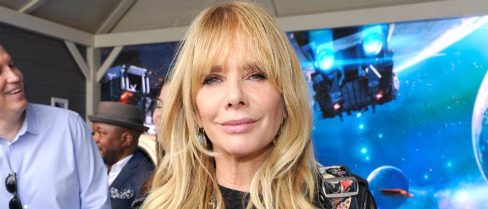 Rosanna Arquette posses for a photo at an event.(Photo Credit/Getty Images)