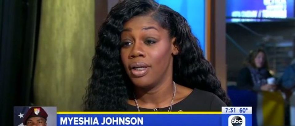 Sgt. Johnson's Widow: I Have Not Seen My Husband