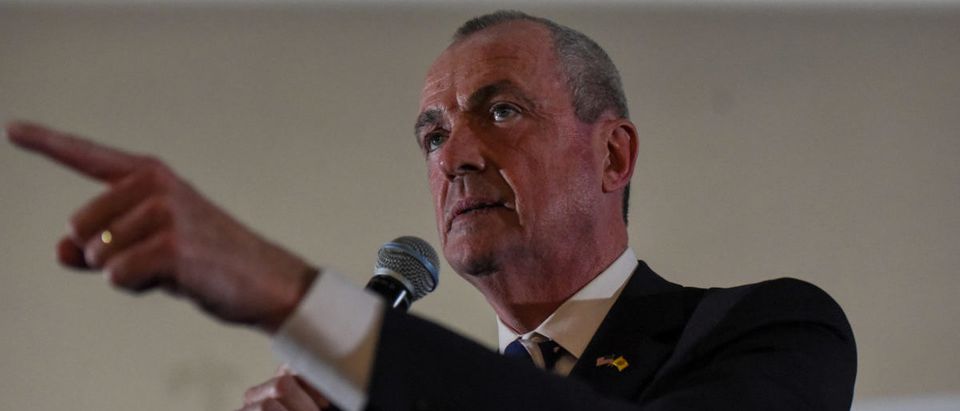 Phil Murphy, a candidate for governor of New Jersey, speaks during the First Stand Rally in Newark