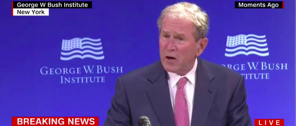 Bush: White Supremacy Is 'Blasphemy Against The American Creed'