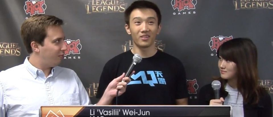 Li “Vasilii” Wei Jun (Credit: G|League YouTube screenshot)